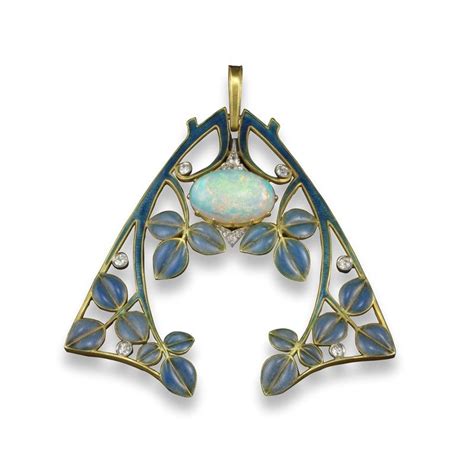 Bijoux Art Nouveau Art Nouveau Pendant Art Nouveau Jewelry Vintage