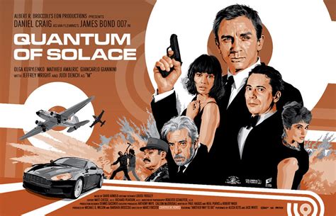 James Bond 007 Fan Art Quantum Of Solace 12 X 7 Etsy