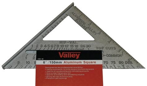 Aluminum Tri Square 6 Mazer Wholesale Inc