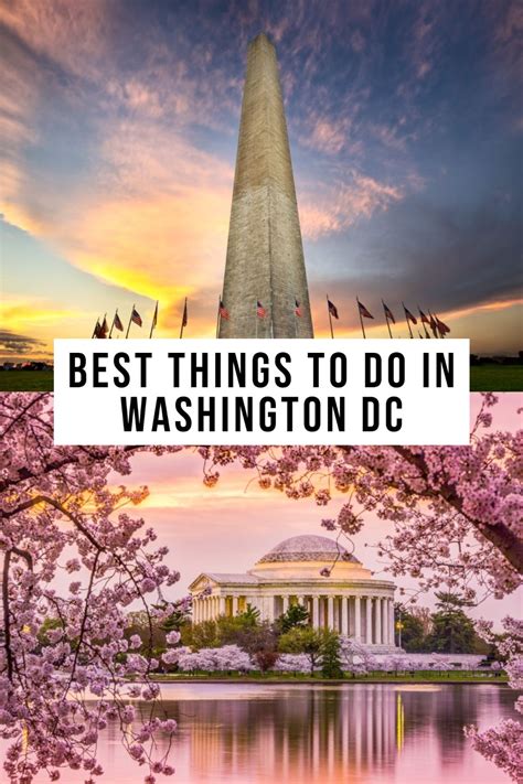 The Best List Of Things To Do In Washington Dc East Coast Travel Usa