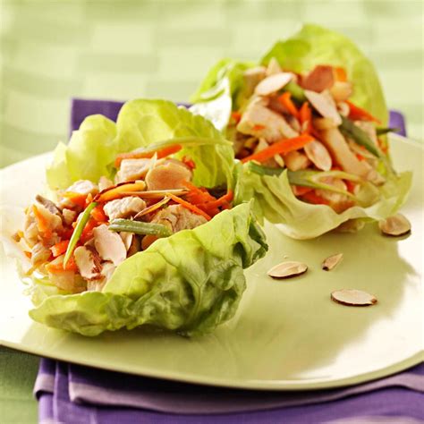 Chicken Lettuce Wraps Recipe How To Make It Taste Of Home
