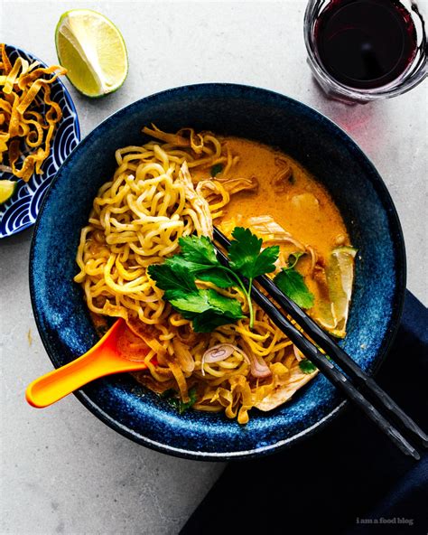 Minute Khao Soi Thai Coconut Curry Chicken Noodle Soup Recipe