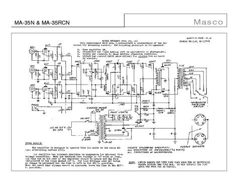 The compact and rugged design. MASCO MA-35 SCH Service Manual download, schematics ...