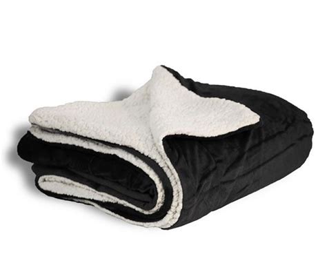 Micro Mink Sherpa Blanket For Sportswear