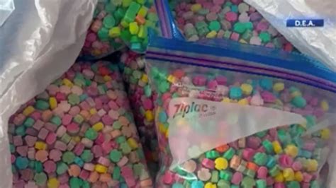 Health Officials Raise Concerns Over Colored Fentanyl Pills In Candy