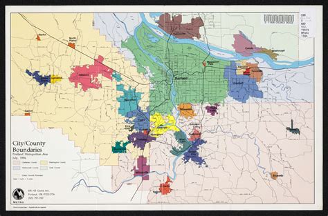 Portland County Map