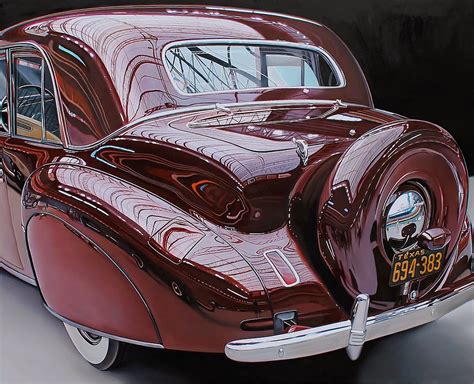 Simply Creative Classic Muscle Cars Paintings By Cheryl Kelley