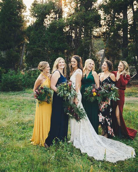 We've come up with six scenarios (and what to say in each) for giving your ladies some options but not relinquishing total stylistic control. 28 Mismatched Bridesmaids Dresses from Real Weddings ...