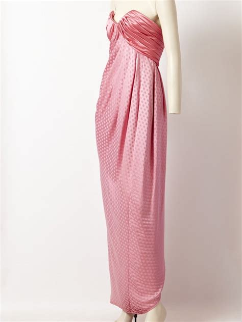 Ungaro Strapless Gown At 1stdibs