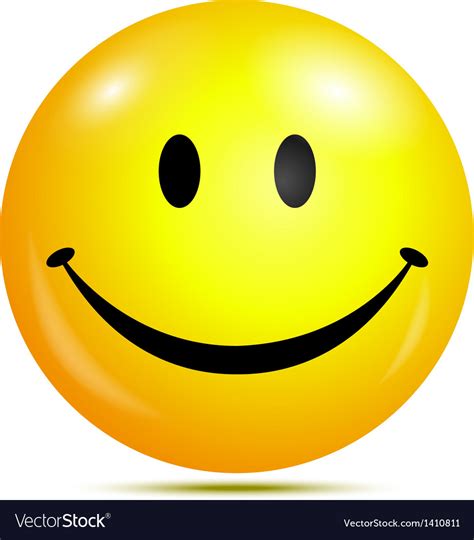 Smiley Emoticon Happy Face Stock Vector Illustration Of