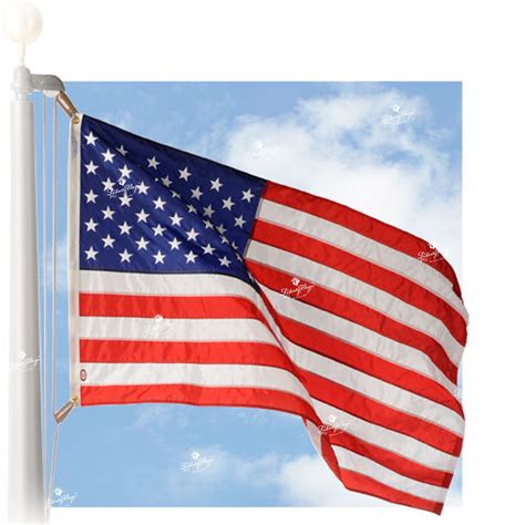 Rugged Wavecrest® Polyester American Flags Popular Sizes Liberty