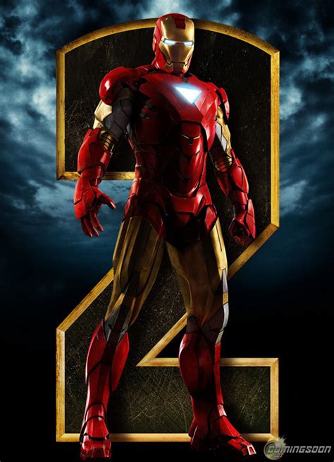 A high resolution iron man 2 poster featuring war machine with right shoulder mounted gun. Iron Man 2 Poster - Iron Man Photo (10986237) - Fanpop