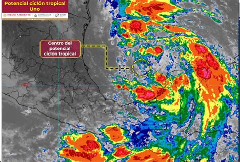 Ciclón Tropical Uno La trayectoria de la posible tormenta Alberto