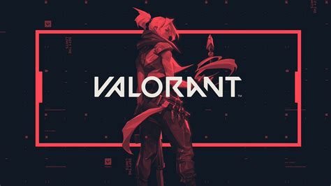 Valorant Logo Wallpaper 4k