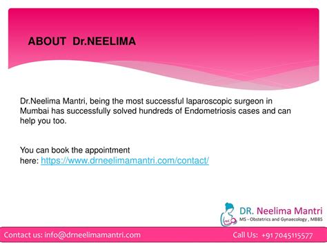 ppt everything about endometriosis dr neelima mantri powerpoint presentation id 8349268