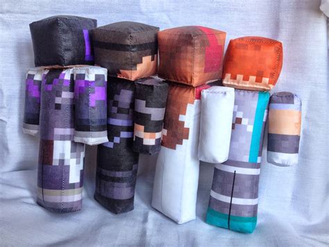 Craftingnerdy Minecraft Custom Skin Plush Toys