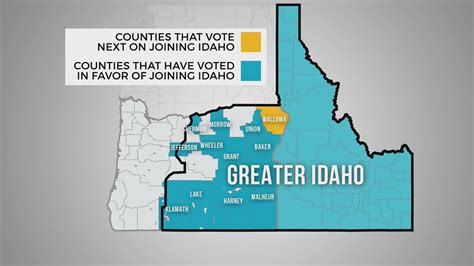This Is Possible Greater Idaho Movement On Border Change Bill Youtube