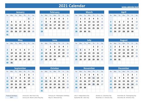 2021 2022 2023 Federal Holidays List And Calendars Calendar Best Free