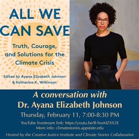 Truth Courage And Solutions For The Climate Crisis A Conversation