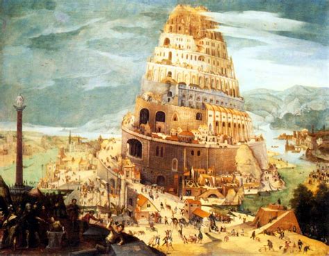 The Building Of The Tower Of Babel And The Confusion Of Tongues