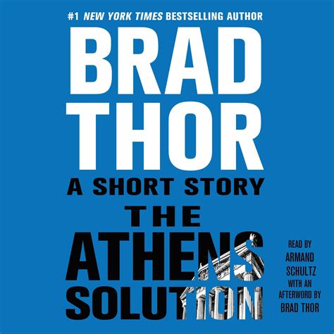 The Athens Solution Audiobook Written By Brad Thor