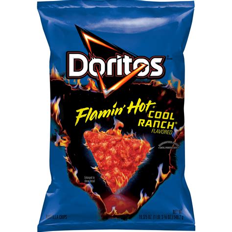 Doritos Flamin Hot Cool Ranch Flavored Tortilla Chips SmartLabel