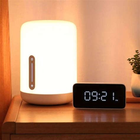 Xiaomi Mi Bedside Lamp 2 Smart Home Control Soft Light White Woolworths