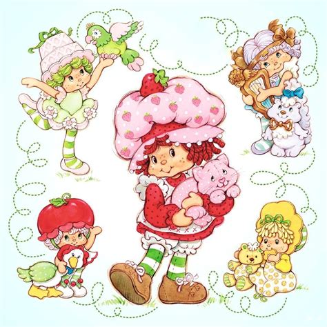 ♥ Emily Erdbeeer And Friends ♥ Strawberry Shortcake Cartoon Strawberry