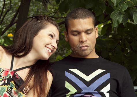 Couple Outdoors Romantic Stock Photo Image Of Relationship 15488012