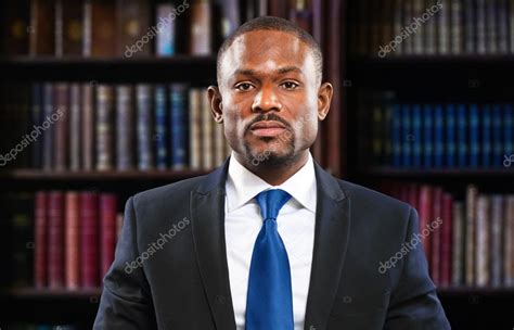 African Lawyer In His Studio — Stock Photo © Minervastock 62761683