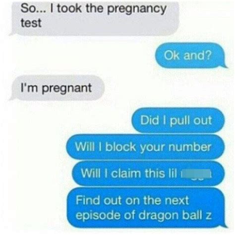 Sometimes The Responses To These I M Pregnant Text Messages Are Really Funny But Sad At The Same