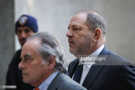 harvey weinstein arrives with his lawyer ben brafman for a court news photo getty images