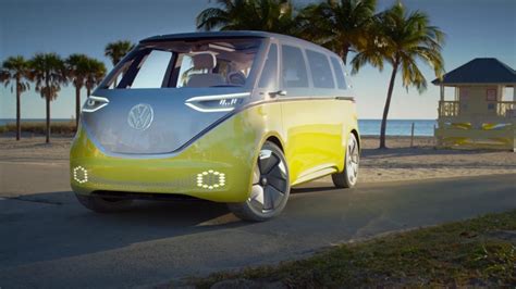 Tout électrique Le Nouveau Combi Volkswagen Se Met à La Mode écolo