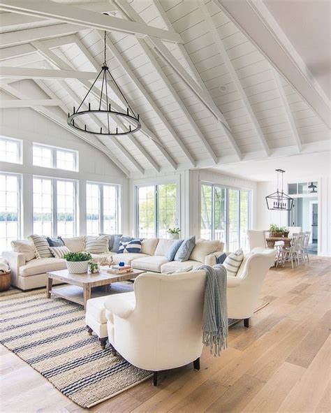 45 Beautiful Rustic Coastal Living Room Design Ideas Coastal Living