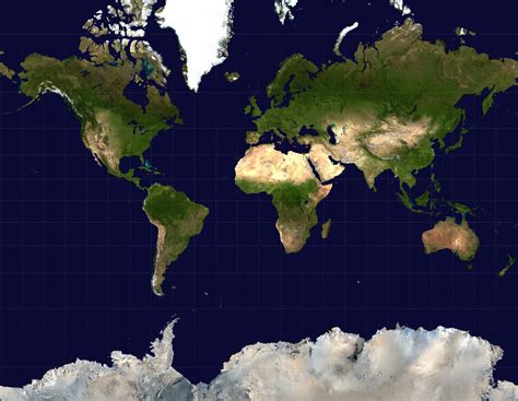 Большая спутниковая карта мира Мир Maps Of The World Карты всех