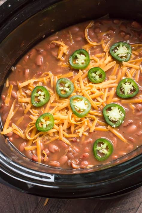 Slow Cooker Spicy Pinto Beans The Magical Slow Cooker
