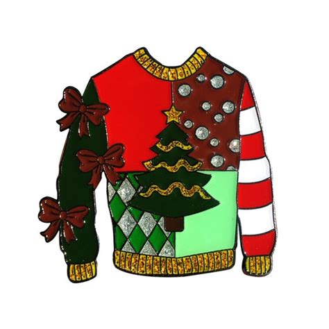 Ugly Christmas Sweater Pin Soft Enamel By Pulpfreepins On Etsy