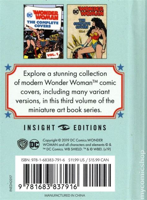 Dc Wonder Woman The Complete Covers Hc Insight Editions Comic Books