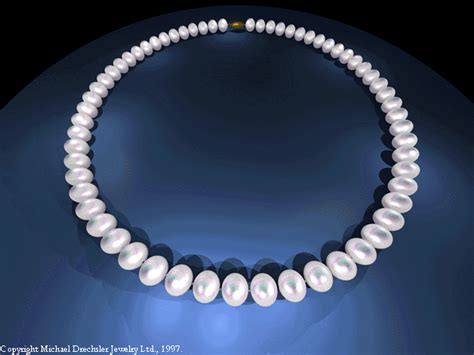 Michael Drechsler Jewelry Ltd 3d Cultured Pearl Necklace