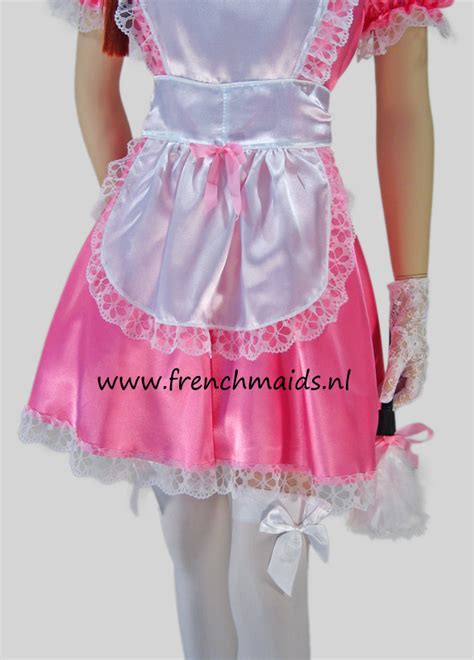 Pink Dream Sexy French Maid Costume