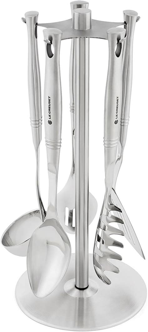 Le Creuset Revolution Stainless Steel 6 Piece Cooking Utensil Set
