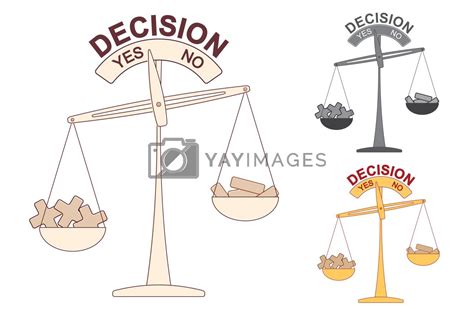 Plus And Minus On Decision Scale By Antkevyv Vectors And Illustrations