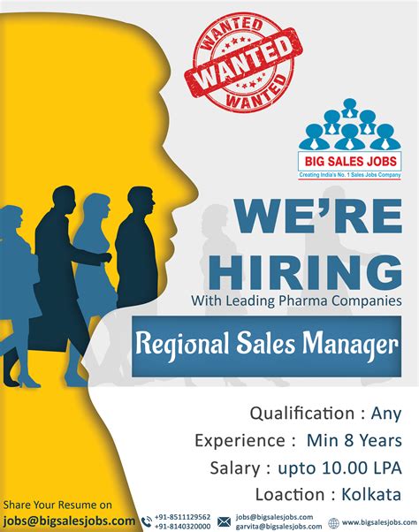 So i was hunting for a job and saw one posting on a website. Sales opening for Regional Sales Manager Qualification ...