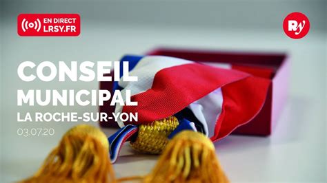 Installation du Conseil municipal de La RochesurYon  YouTube