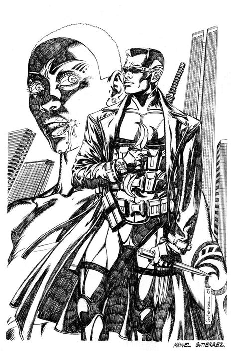 Bladedaywalker Blade Marvel Marvel Art Day Walker