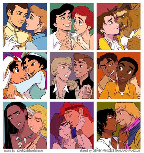 Gay Disney Couples