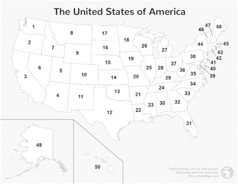 Us States Map Quiz Map Vector