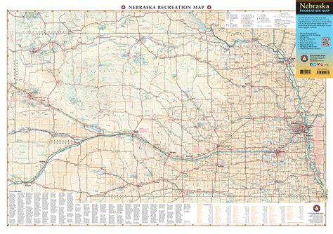 Nebraska Recreation Map — Benchmark Maps