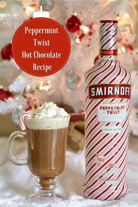 The Peppermint Hot Chocolate Stinger Recipe Is A Warm Cozy Drink For