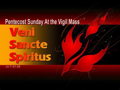 Pentecost sunday 2021 greetings (photo credits: Holy Spirit Catholic Church Fountain Valley